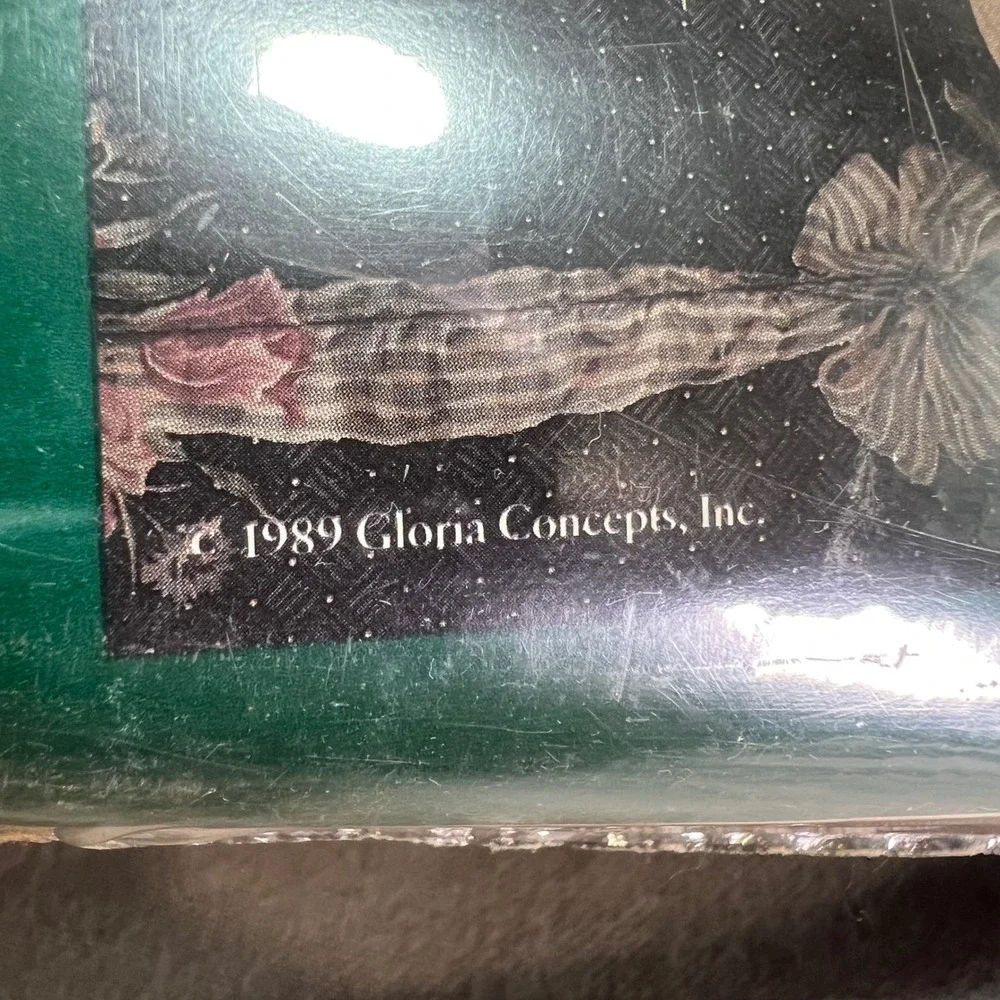 Gloria Vanderbilt Sheet Set NOS Vintage 90s Floral Nightingale Cottagecore Twin
